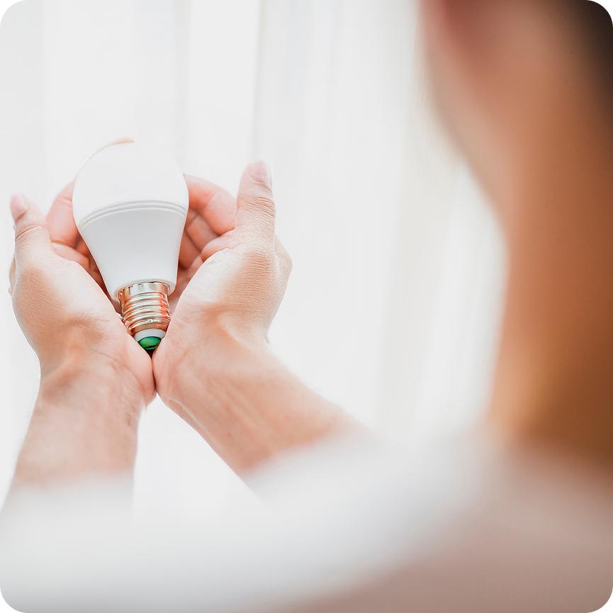 People holding solar panel
